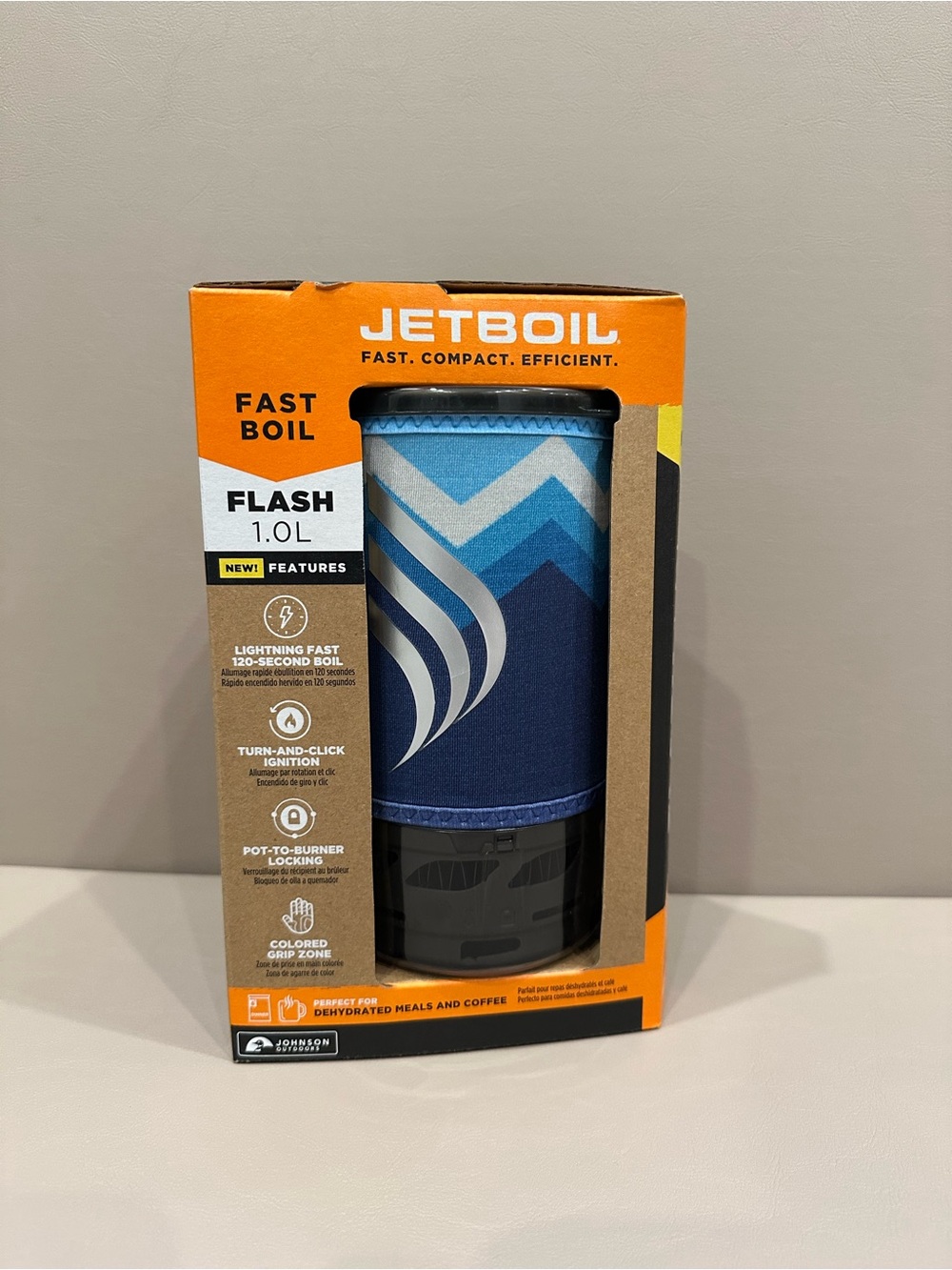 Jetboil Flash 1.0L Fast Boil Camping Stove Cooking System